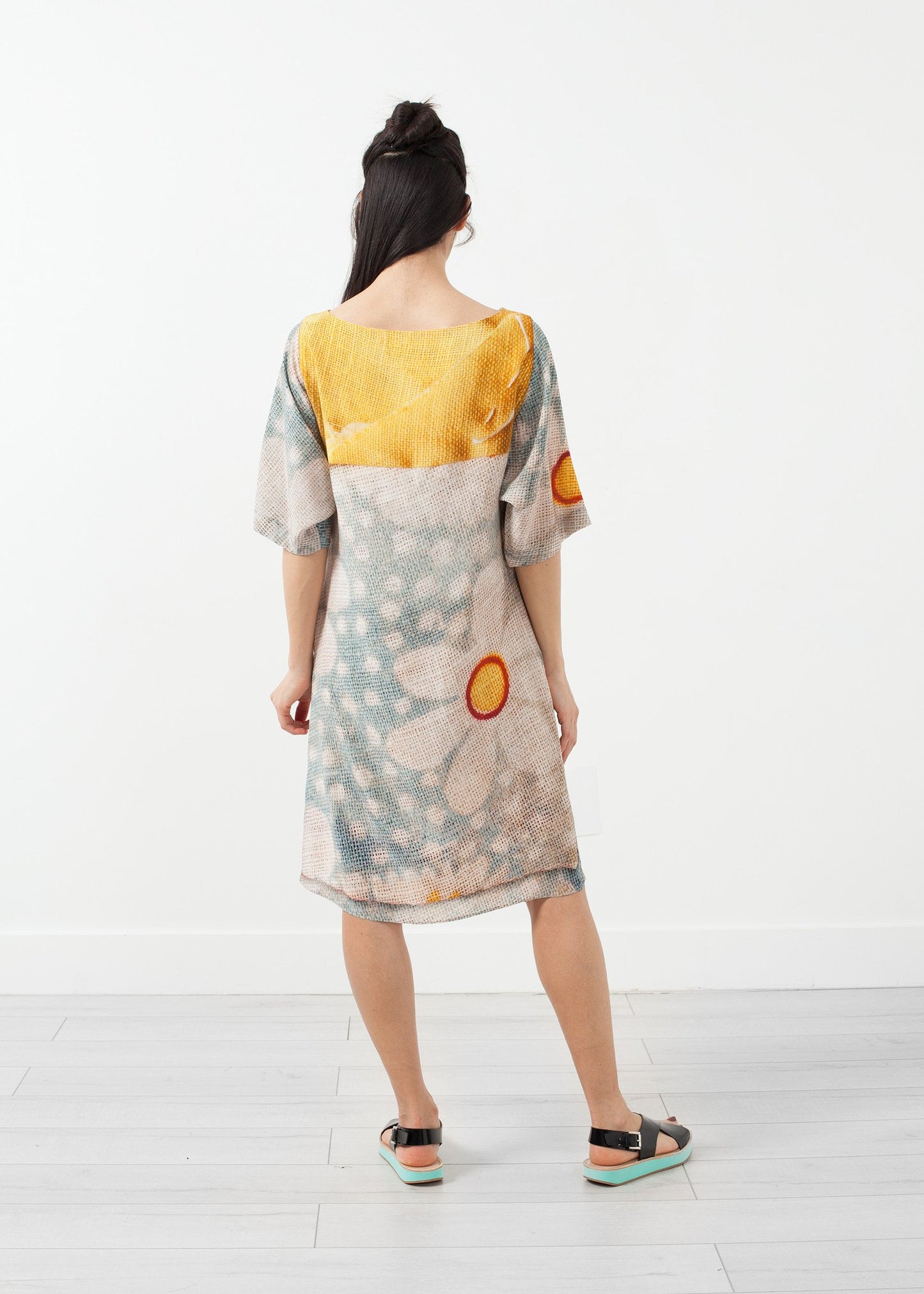 3/4 Sleeve Kimono Dresss